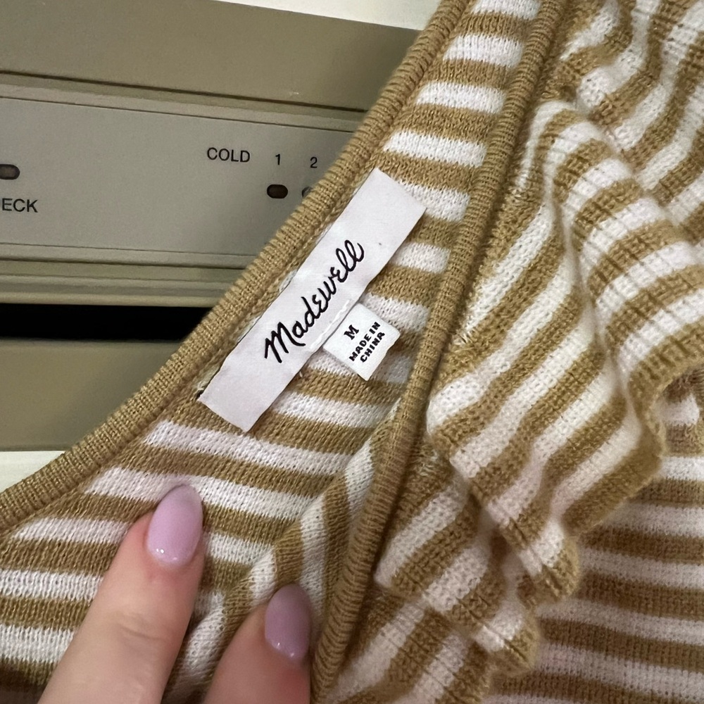 Madewell Wool Ruffle Top - Picture 4 of 10